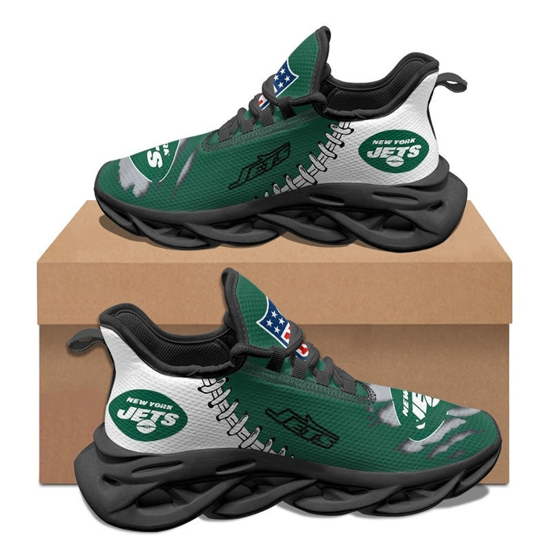 New York Jets Sneakers 3D Max Soul Shoes