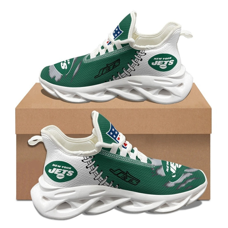 New York Jets Sneakers 3D Max Soul Shoes