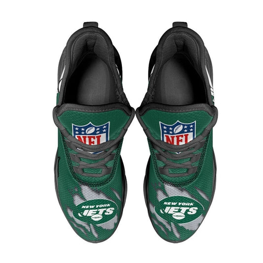 New York Jets Sneakers 3D Max Soul Shoes