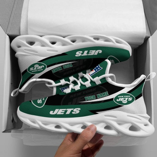 New York Jets Personalized Yezy Running Sneakers SPDMS808