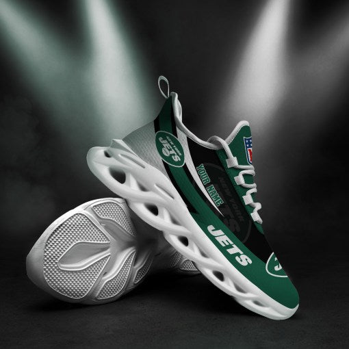New York Jets Personalized Yezy Running Sneakers SPDMS808