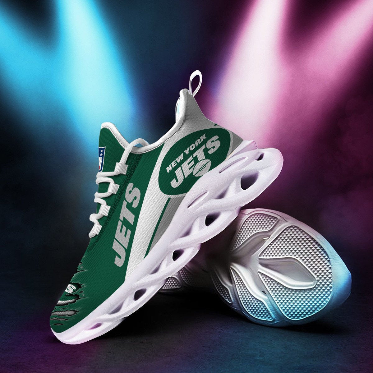 New York Jets Yezy Running Sneakers 953