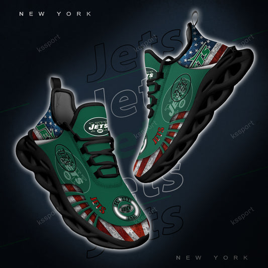 New York Jets Yezy Running Sneakers BG827