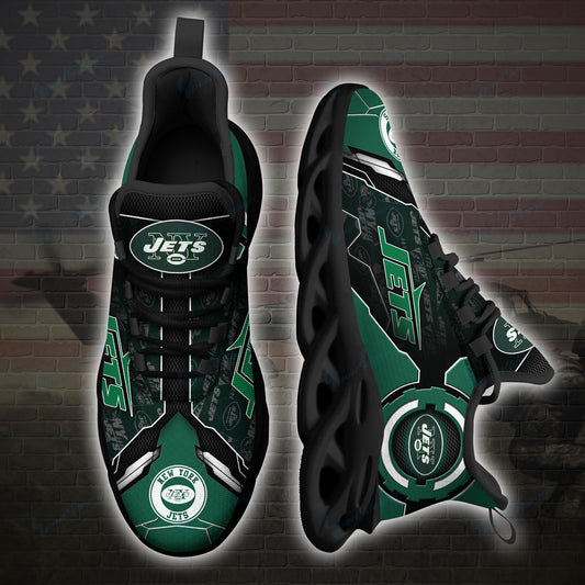 New York Jets Yezy Running Sneakers SPD27