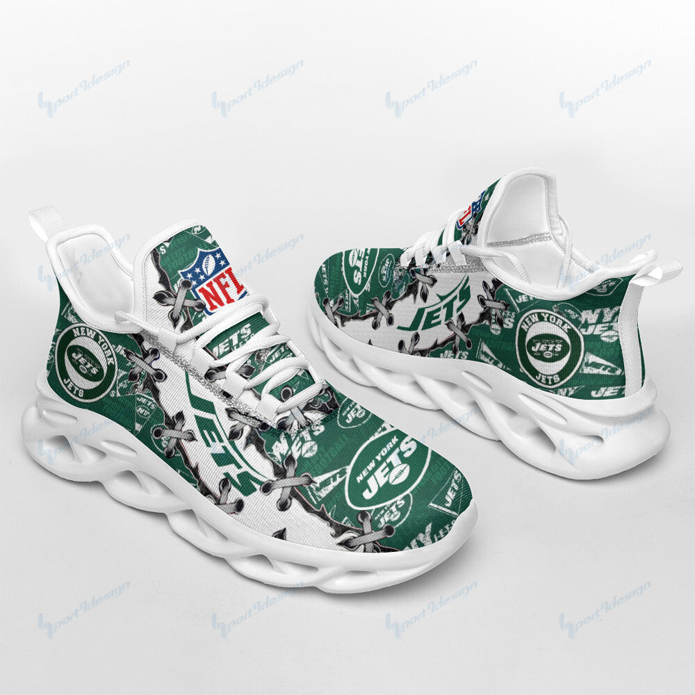 New York Jets Yezy Running Sneakers SPD72