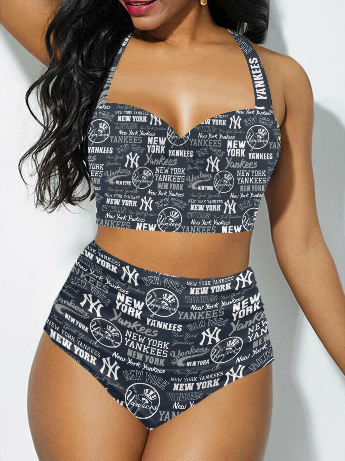 New York Yankees Sexy Print Bikini Swimsuit 77