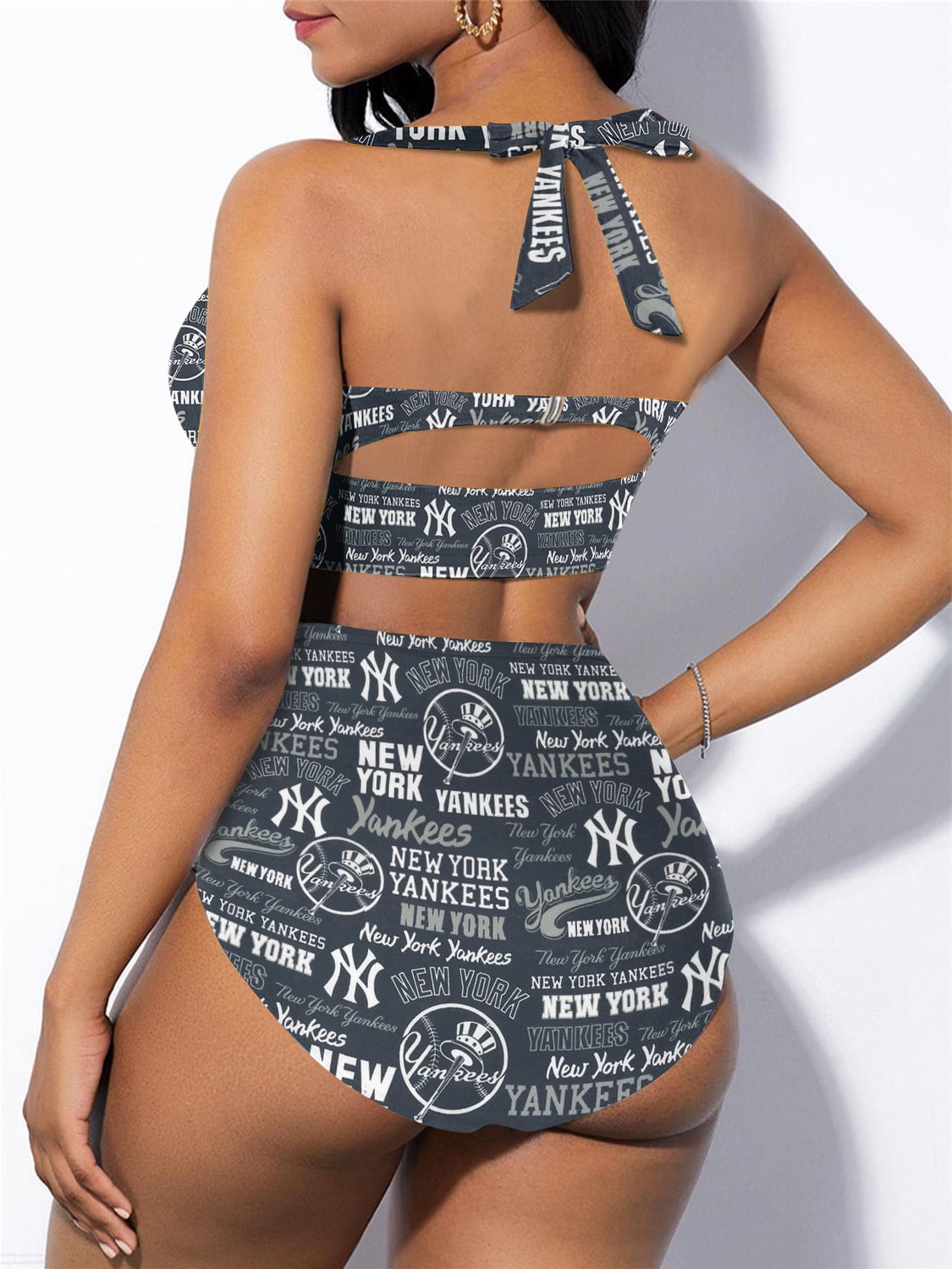 New York Yankees Sexy Print Bikini Swimsuit 77