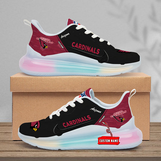 Arizona Cardinals Rainbow Cushion Running Shoes AZBTCRS00001
