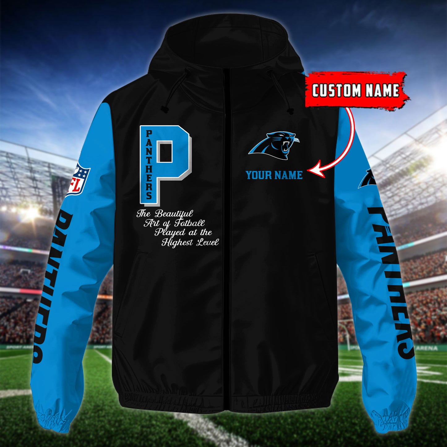 Carolina Panthers Outdoor Jacket AZBTOJ000133