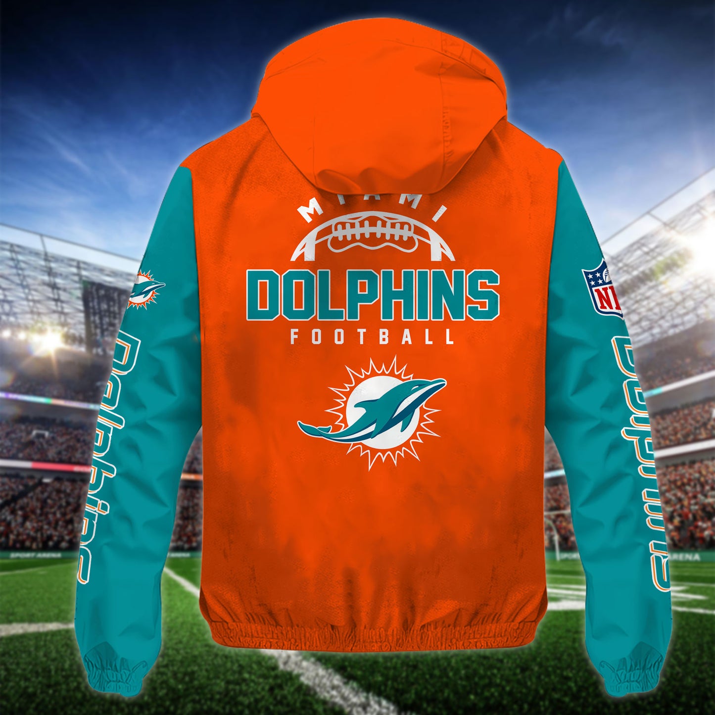 Miami Dolphins Outdoor Jacket AZBTOJ000145