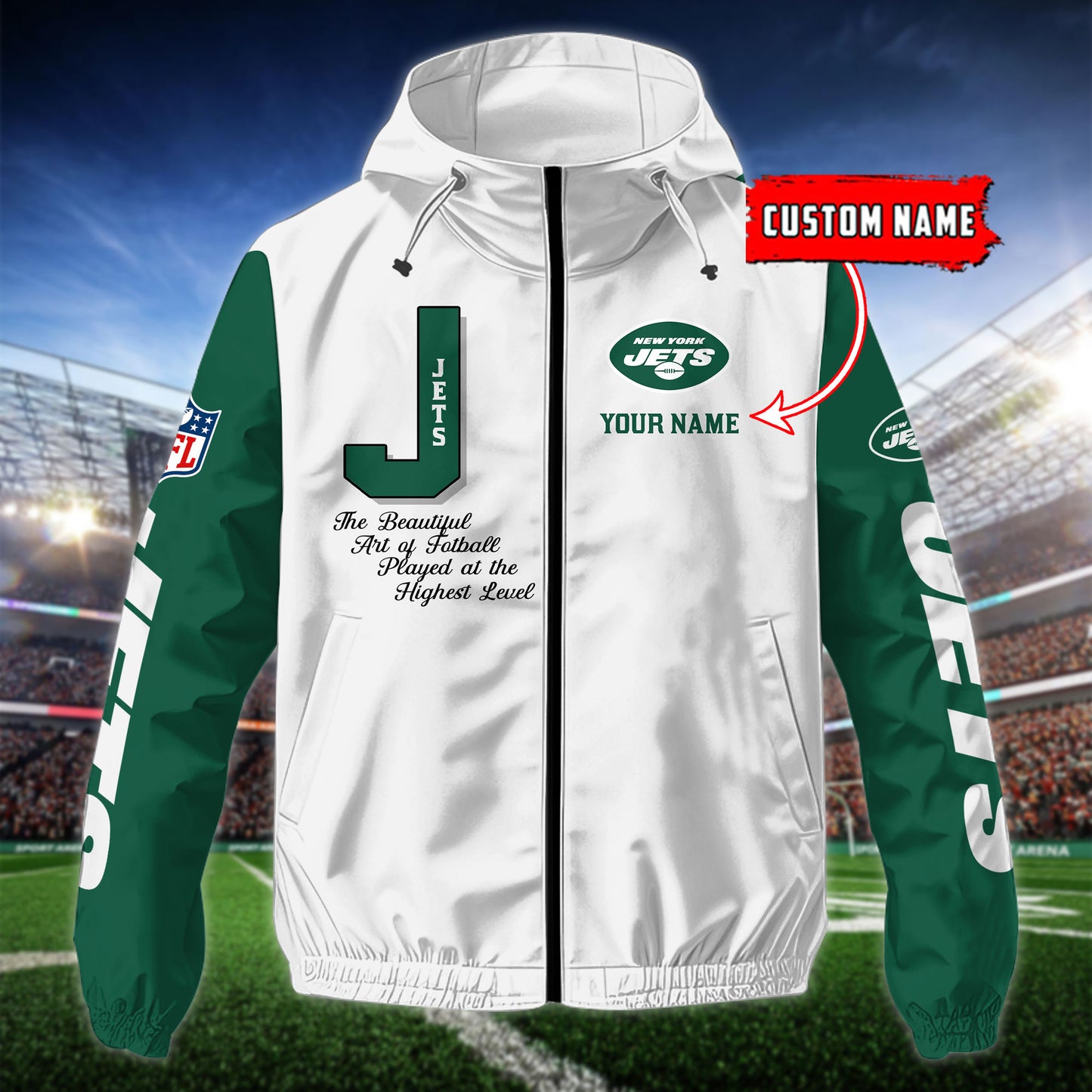 New York Jets Outdoor Jacket AZBTOJ000150