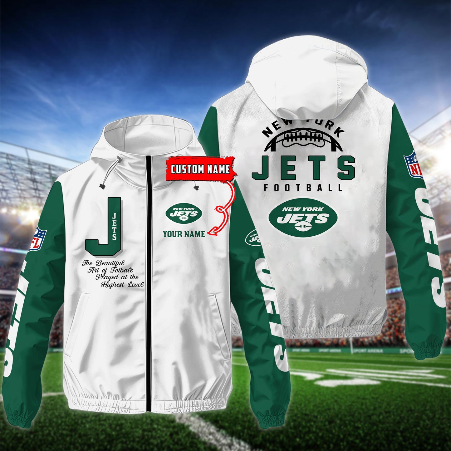 New York Jets Outdoor Jacket AZBTOJ000150