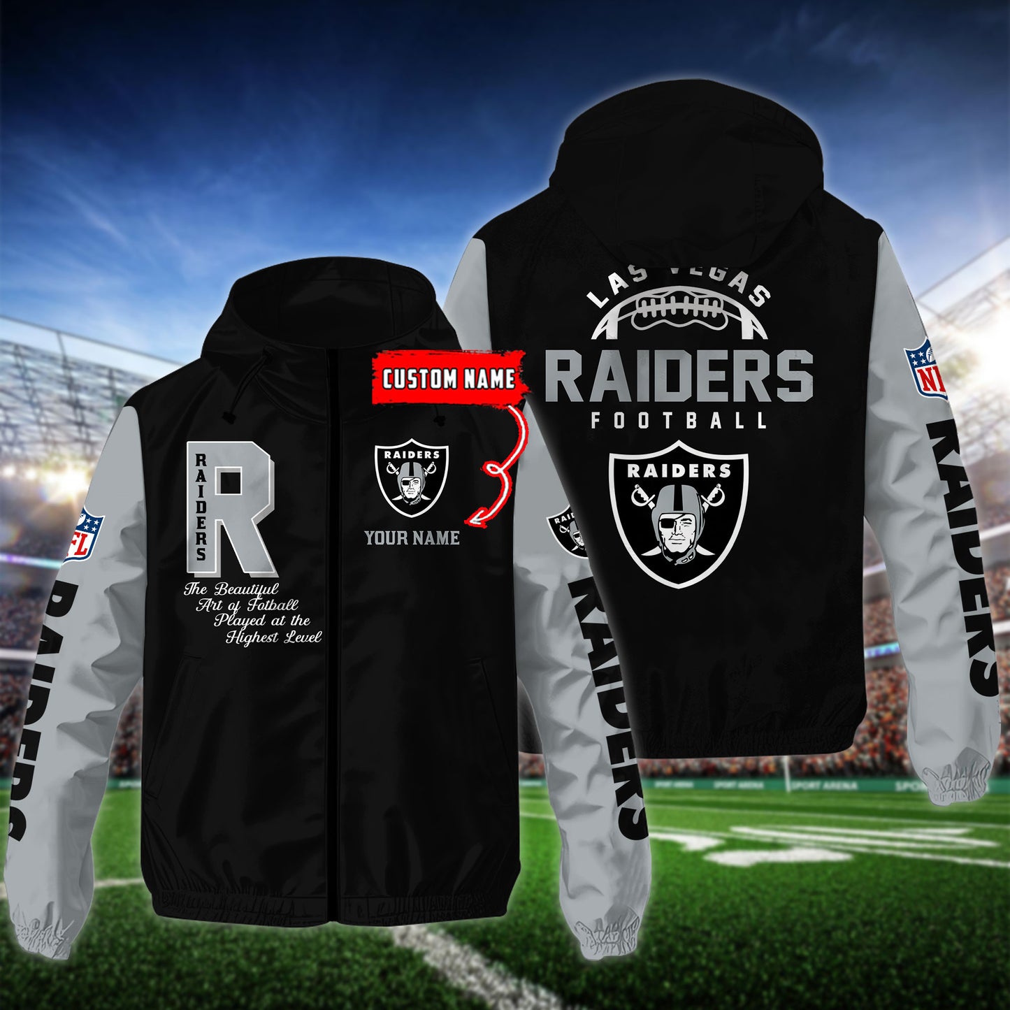 Las Vegas Raiders Outdoor Jacket AZBTOJ000151