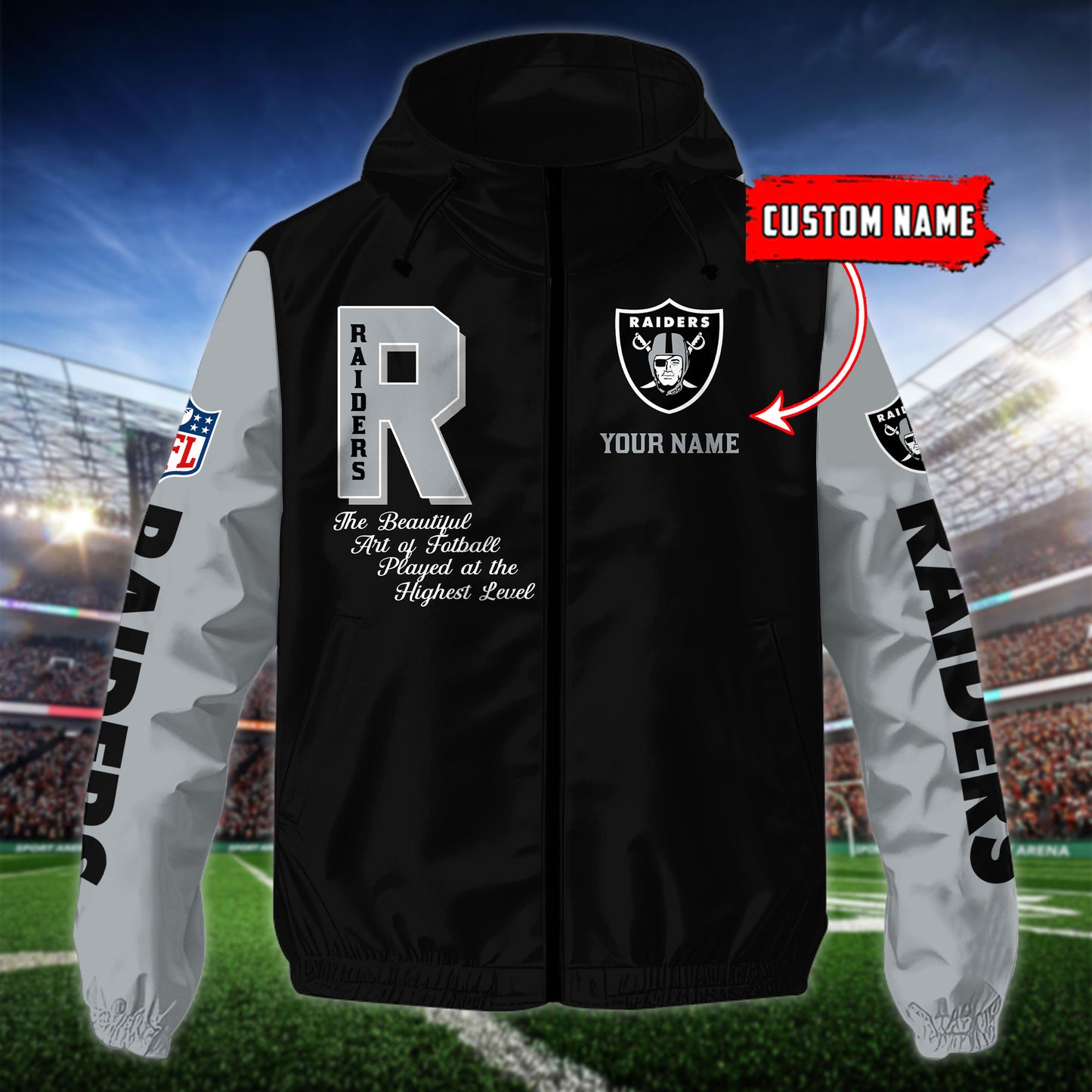 Las Vegas Raiders Outdoor Jacket AZBTOJ000151