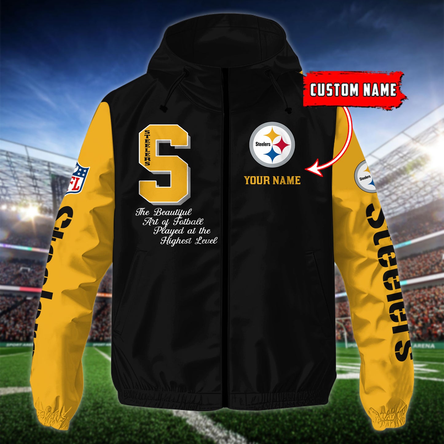 Pittsburgh Steelers Outdoor Jacket AZBTOJ000153
