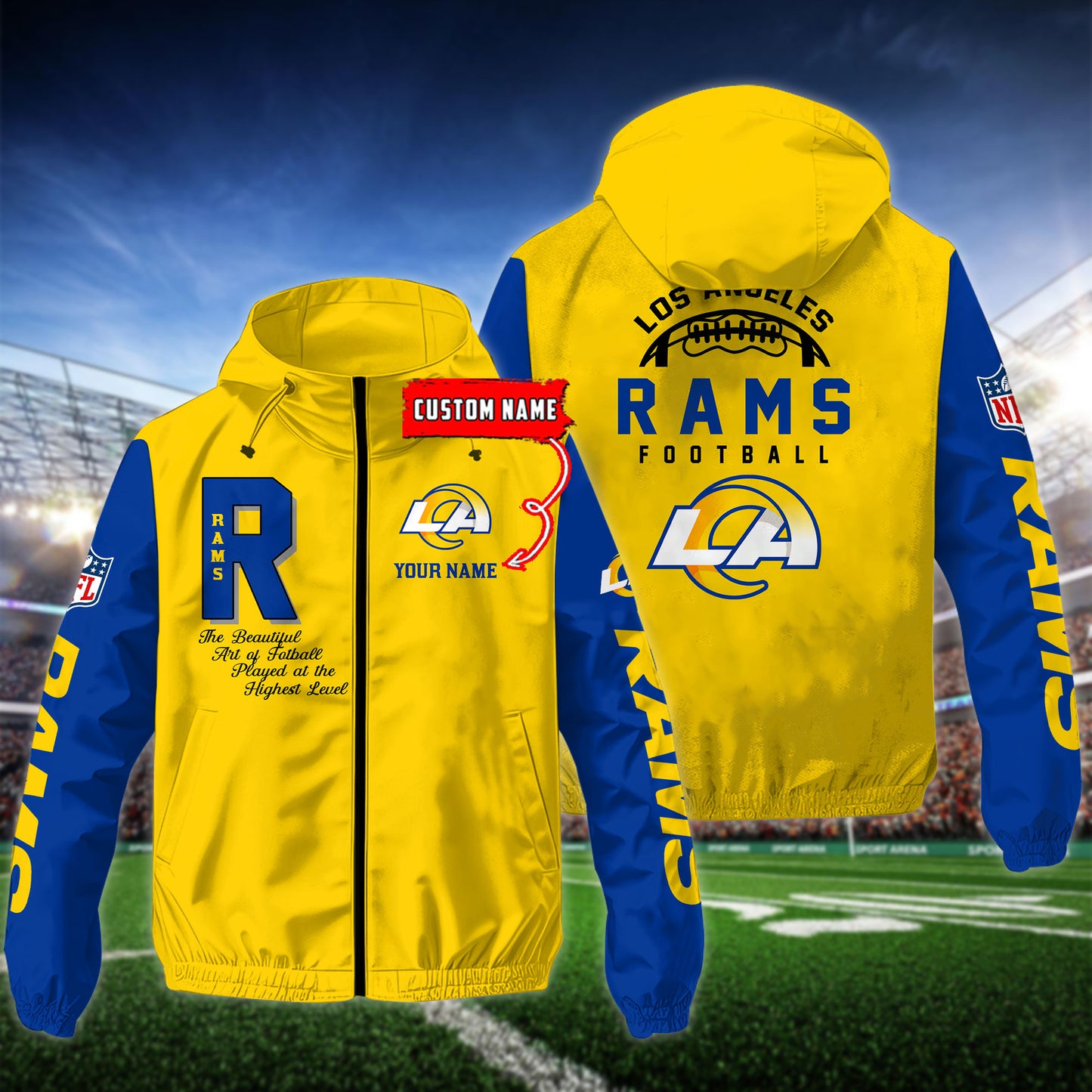Los Angeles Rams Outdoor Jacket AZBTOJ000154
