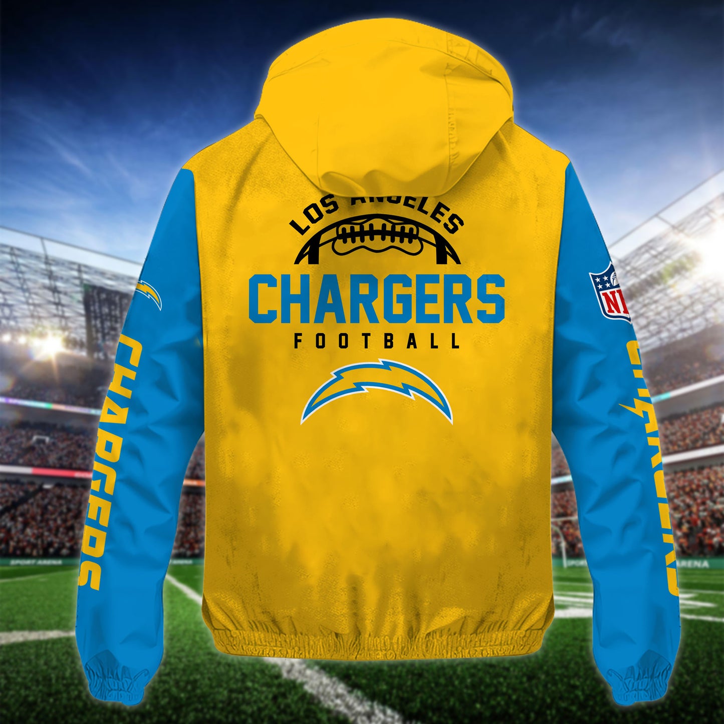 Los Angeles Chargers Outdoor Jacket AZBTOJ000155