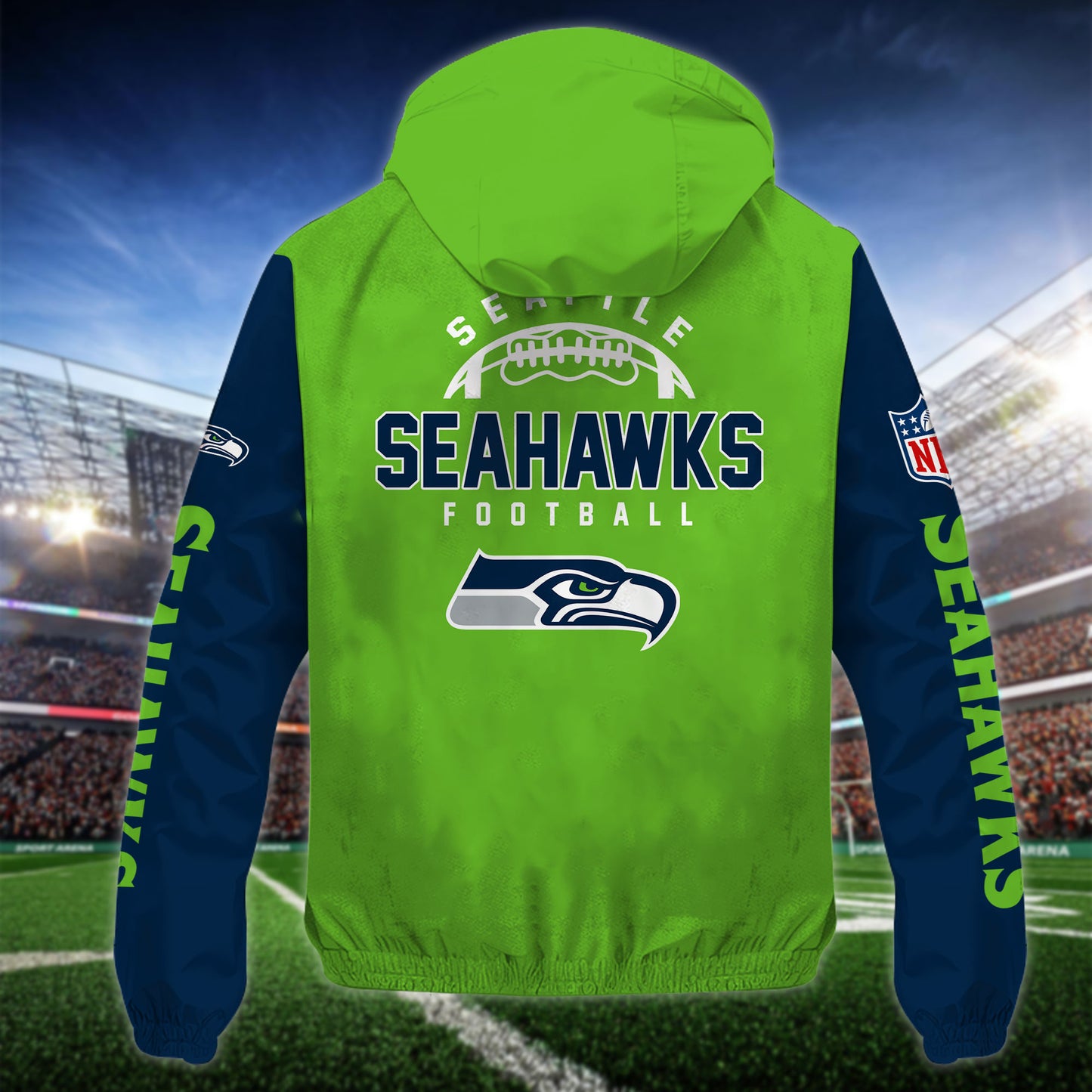 Seattle seahawks Outdoor Jacket AZBTOJ000157