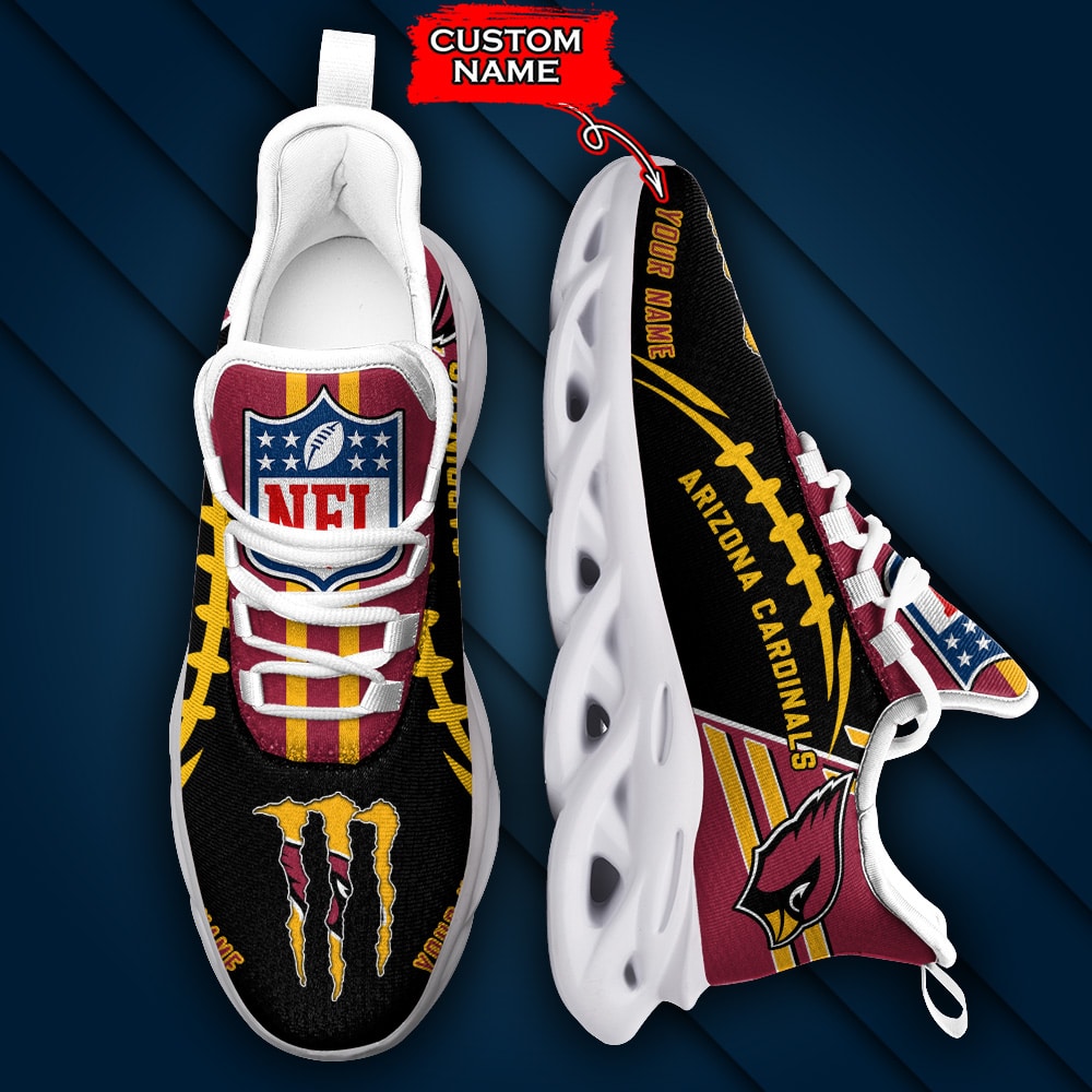 Arizona Cardinals Personalized Yezy Running Sneakers SPD719