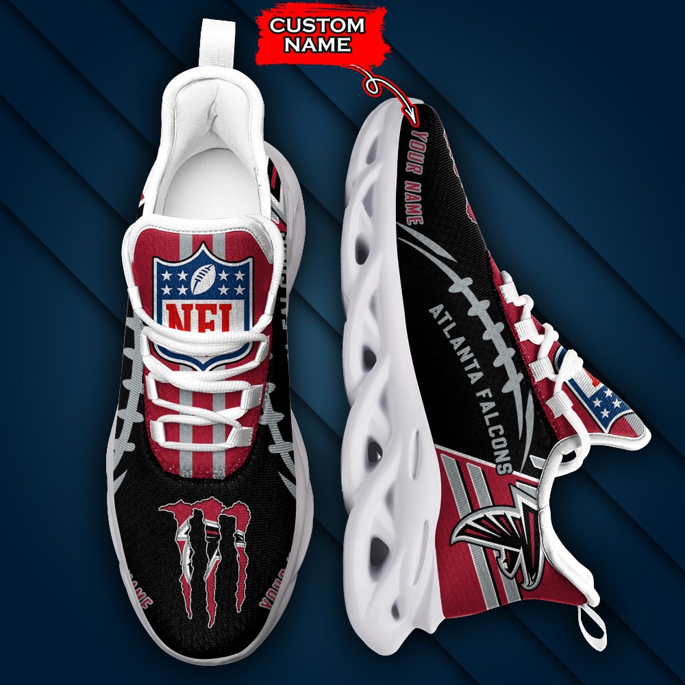 Atlanta Falcons Personalized Yezy Running Sneakers SPD720