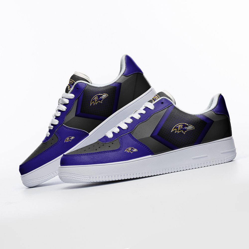 NFL Baltimore Ravens Air Force 1 Sneakers