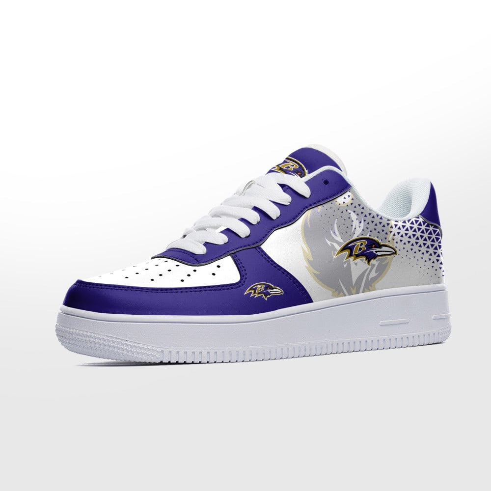 NFL Baltimore Ravens Air Force 1 Sneakers