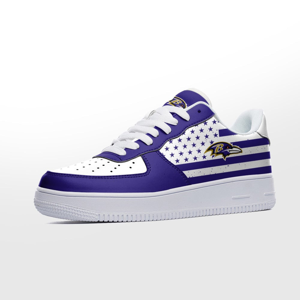 NFL Baltimore Ravens Air Force 1 Sneakers