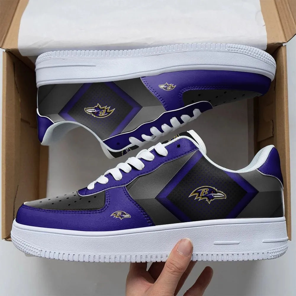 NFL Baltimore Ravens Air Force 1 Sneakers