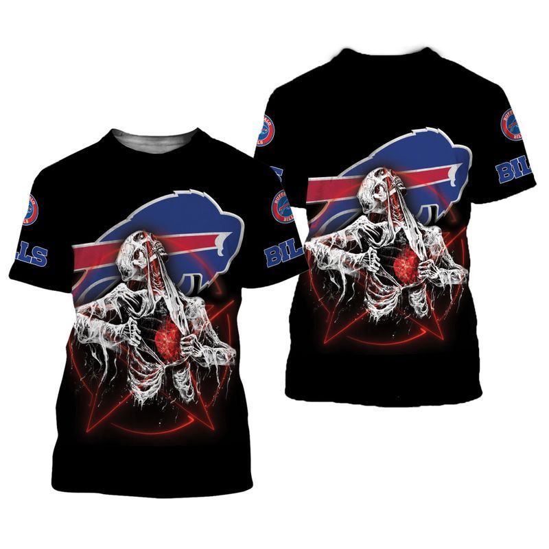 NFL Buffalo Bills Limited Edition All Over Print Hoodie Sweatshirt Zip Hoodie T shirt  Unisex Size