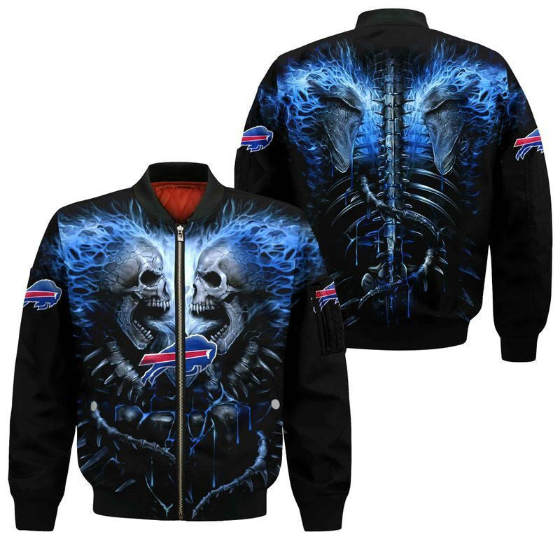 NFL Buffalo Bills Limited Edition All Over Print Sweatshirt Zip Hoodie T shirt Bomber Jacket Fleece Hoodie Size S-5XL