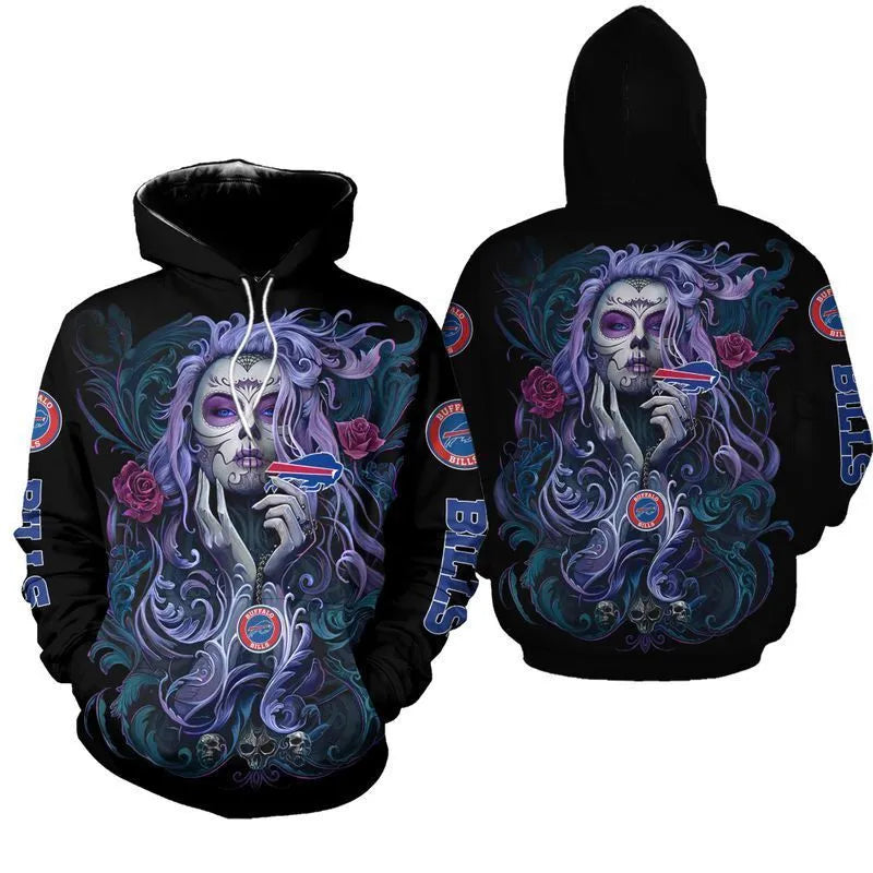 NFL Buffalo Bills Limited Edition All Over Print Sweatshirt Zip Hoodie T shirt Legging Tank Top Unisex Size