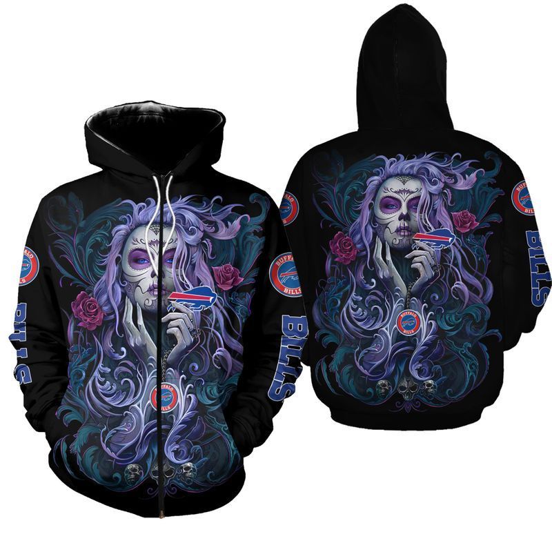 NFL Buffalo Bills Limited Edition All Over Print Sweatshirt Zip Hoodie T shirt Legging Tank Top Unisex Size