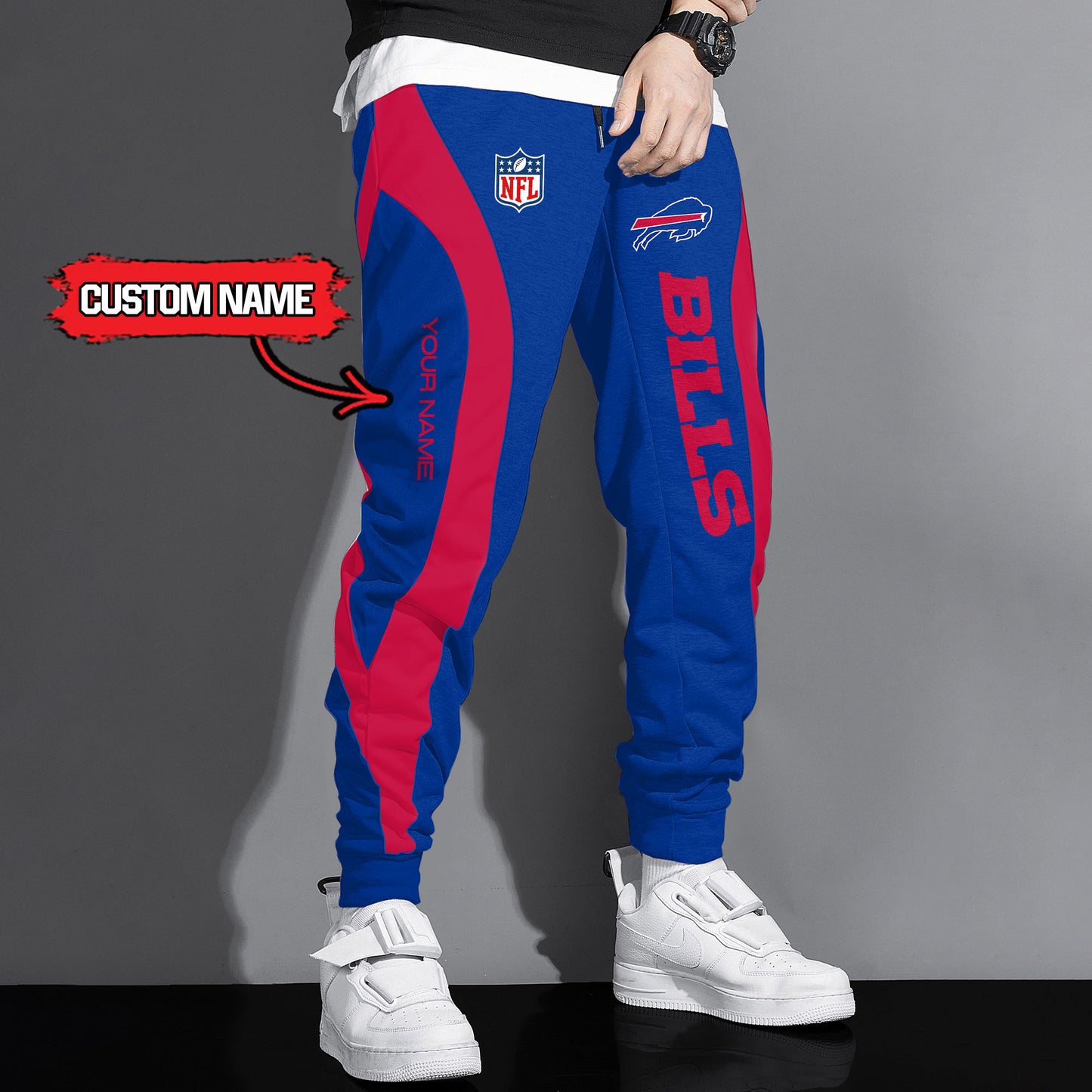 Buffalo Bills Drawstring Joggers AZBTJG000028