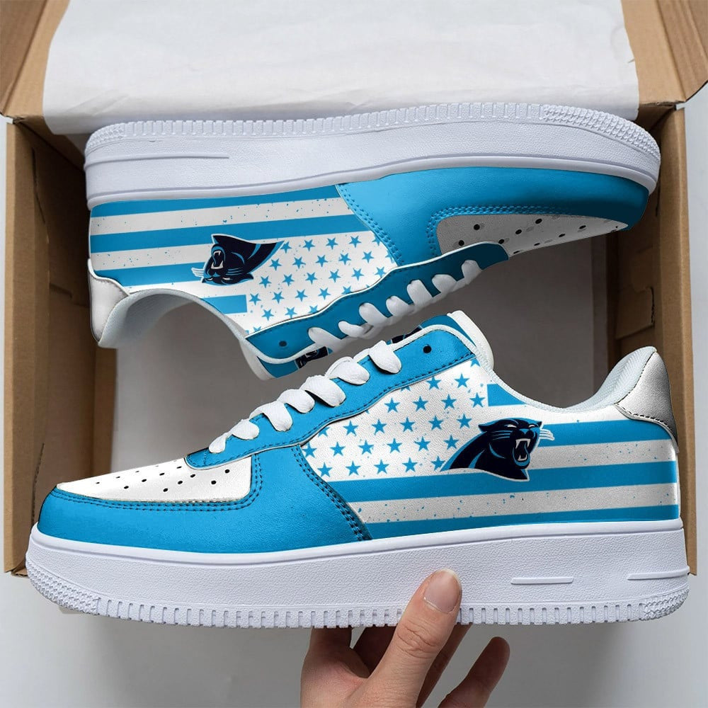 NFL Carolina Panthers Air Force 1 Sneakers