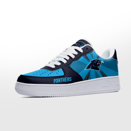 NFL Carolina Panthers Custom Air Force 1 Sneakers