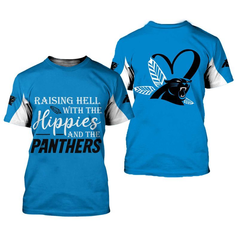 NFL Carolina Panthers Limited Edition All Over Print Hoodie Sweatshirt Zip Hoodie T shirt  Unisex Size