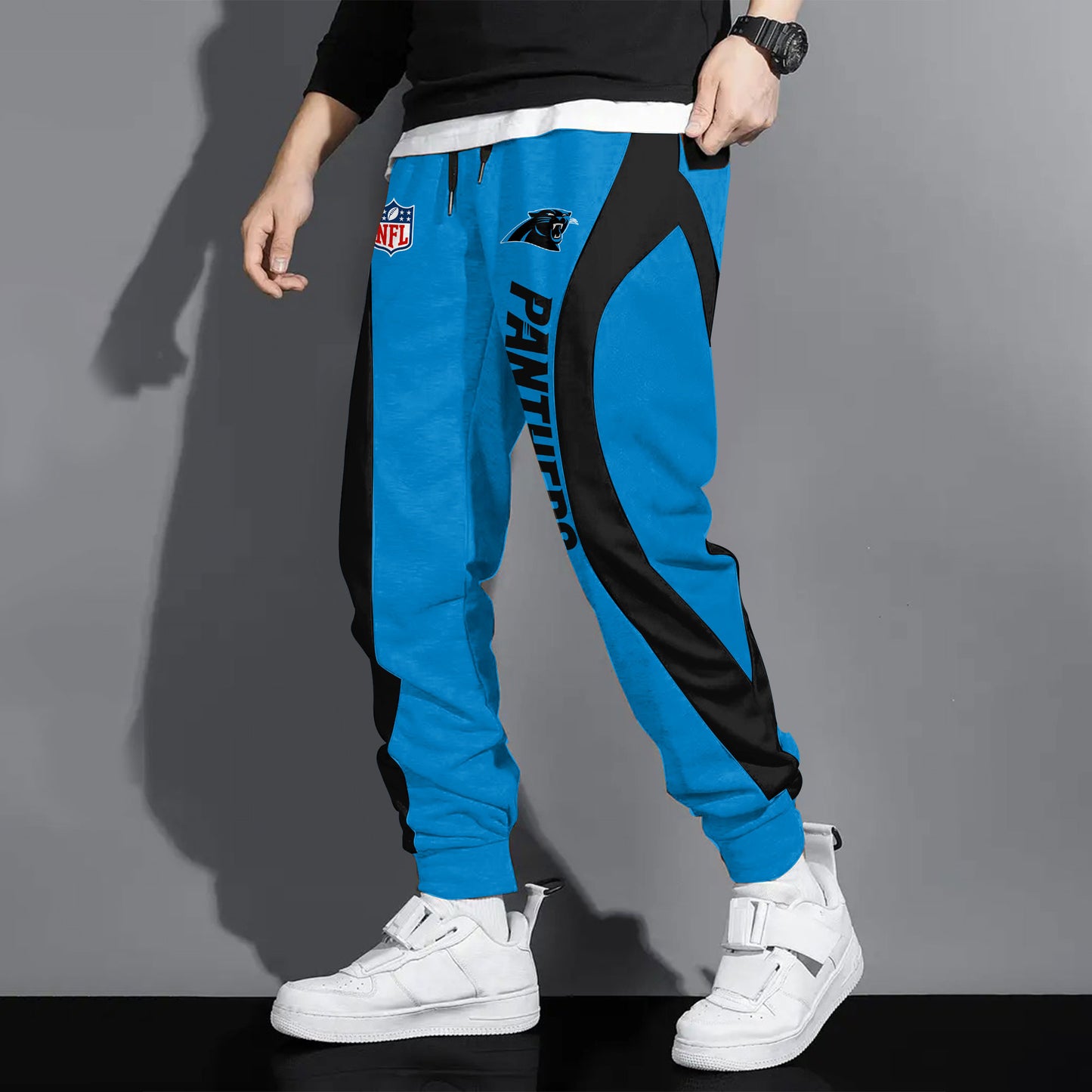 Carolina Panthers Drawstring Joggers AZBTJG000029