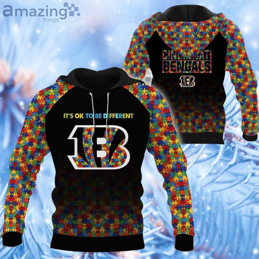 Cincinnati Bengals All Over Printed T-shirt Sweatshirt Hoodie AZCHD606