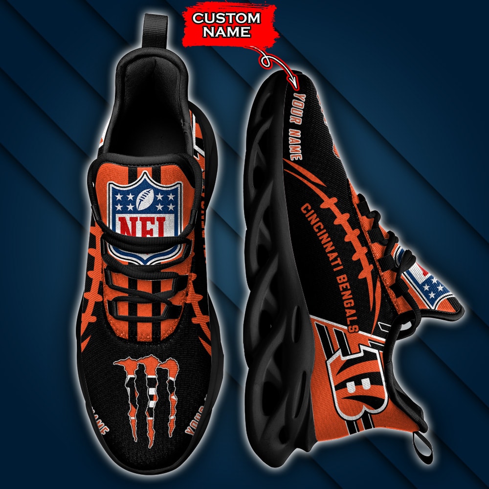 Cincinnati Bengals Personalized Yezy Running Sneakers SPD725