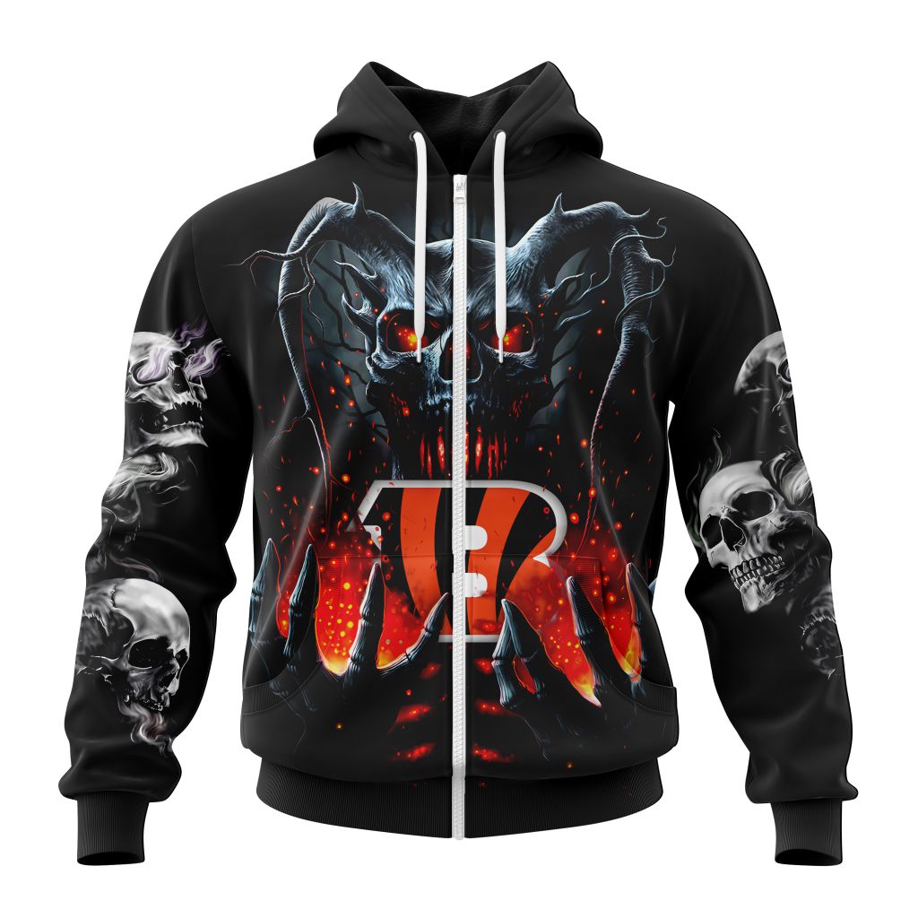 Cincinnati Bengals All Over Printed T-shirt Sweatshirt Hoodie AZCHD766