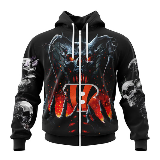 Cincinnati Bengals All Over Printed T-shirt Sweatshirt Hoodie AZCHD766