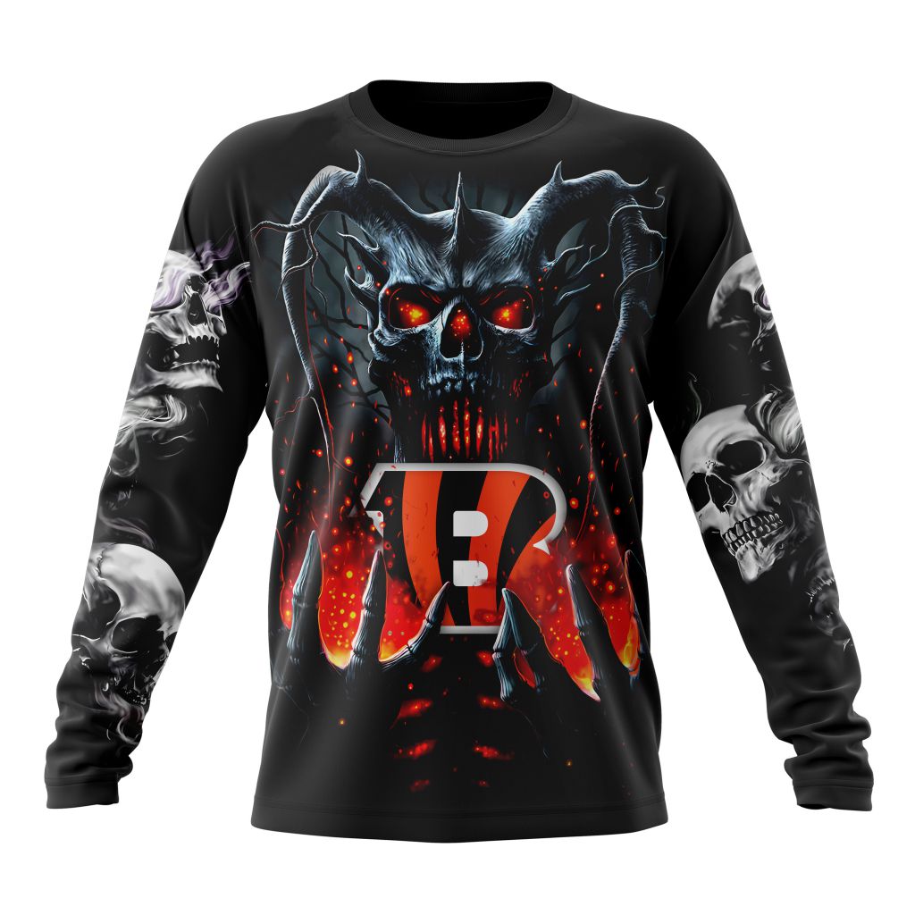 Cincinnati Bengals All Over Printed T-shirt Sweatshirt Hoodie AZCHD766
