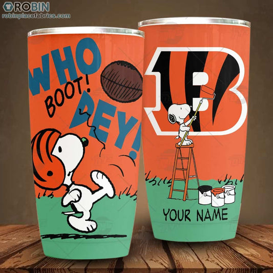 Cincinnati Bengals Personalized Tumbler BG585