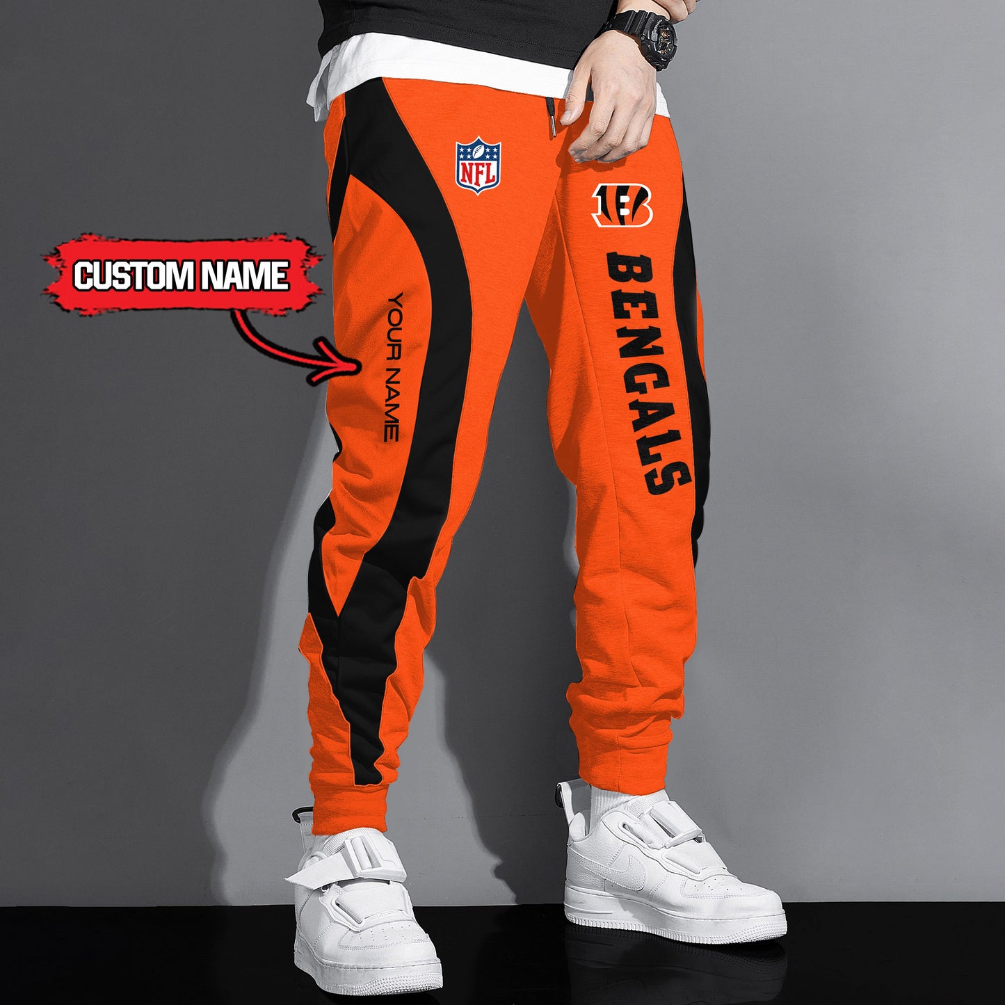 Cincinnati Bengals Drawstring Joggers AZBTJG000031