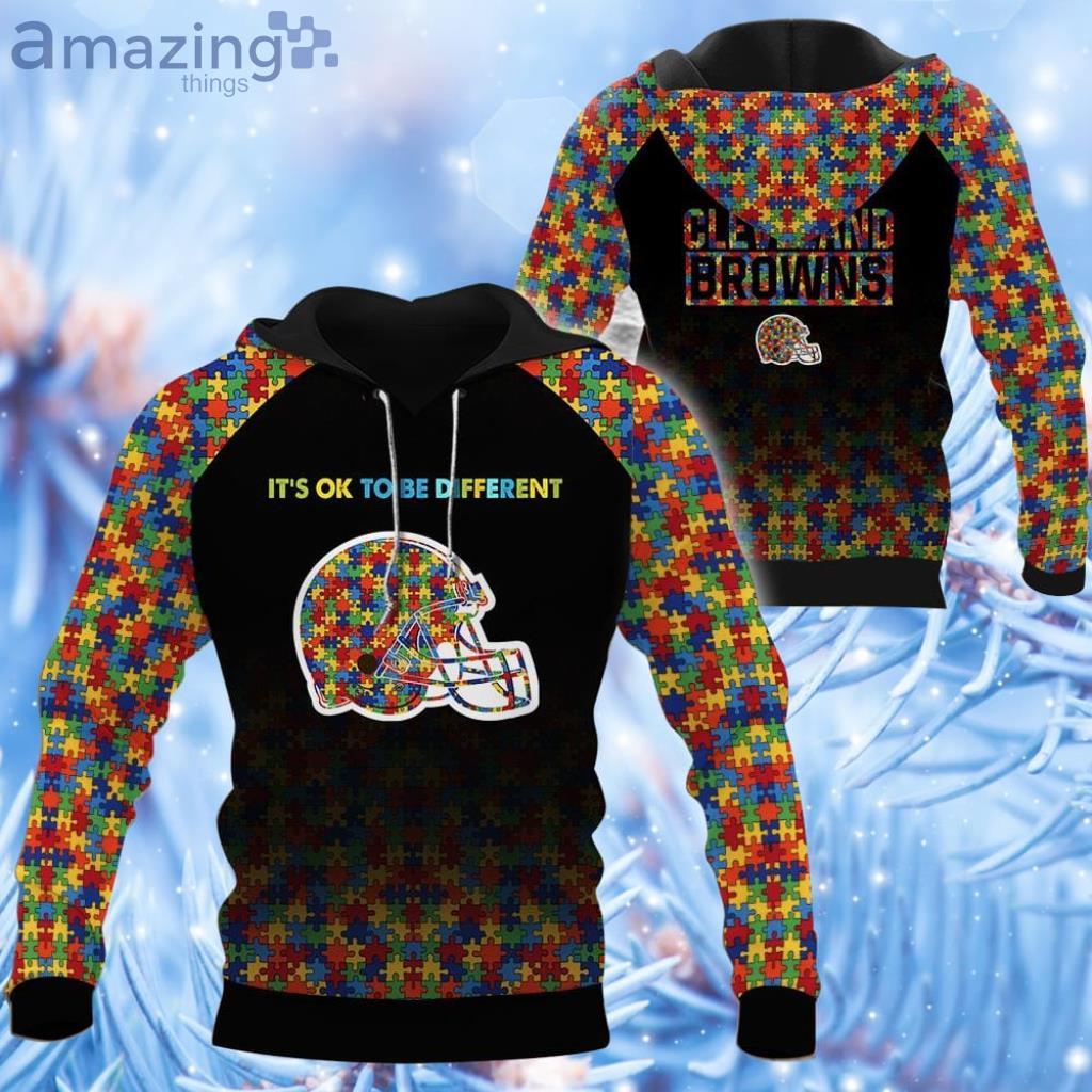 Cleveland Browns All Over Printed T-shirt Sweatshirt Hoodie AZCHD607