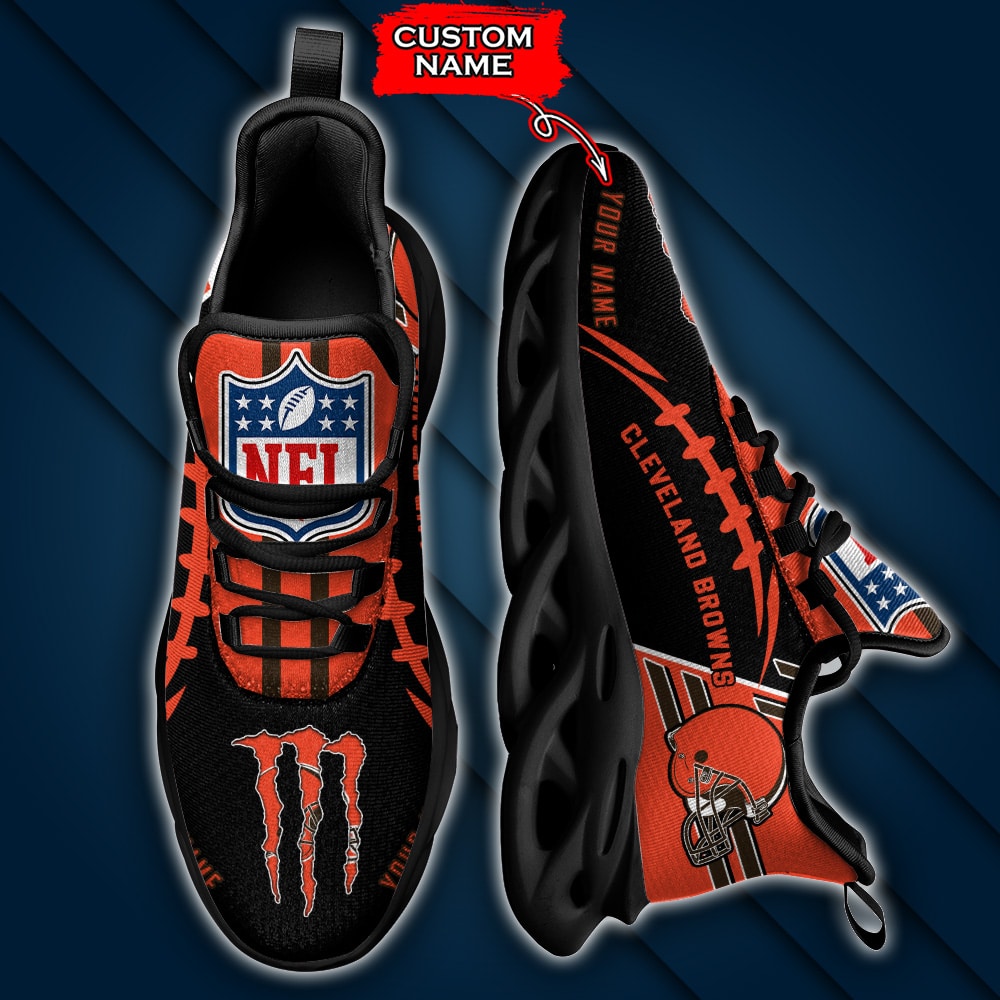 Cleveland Browns Personalized Yezy Running Sneakers SPD726