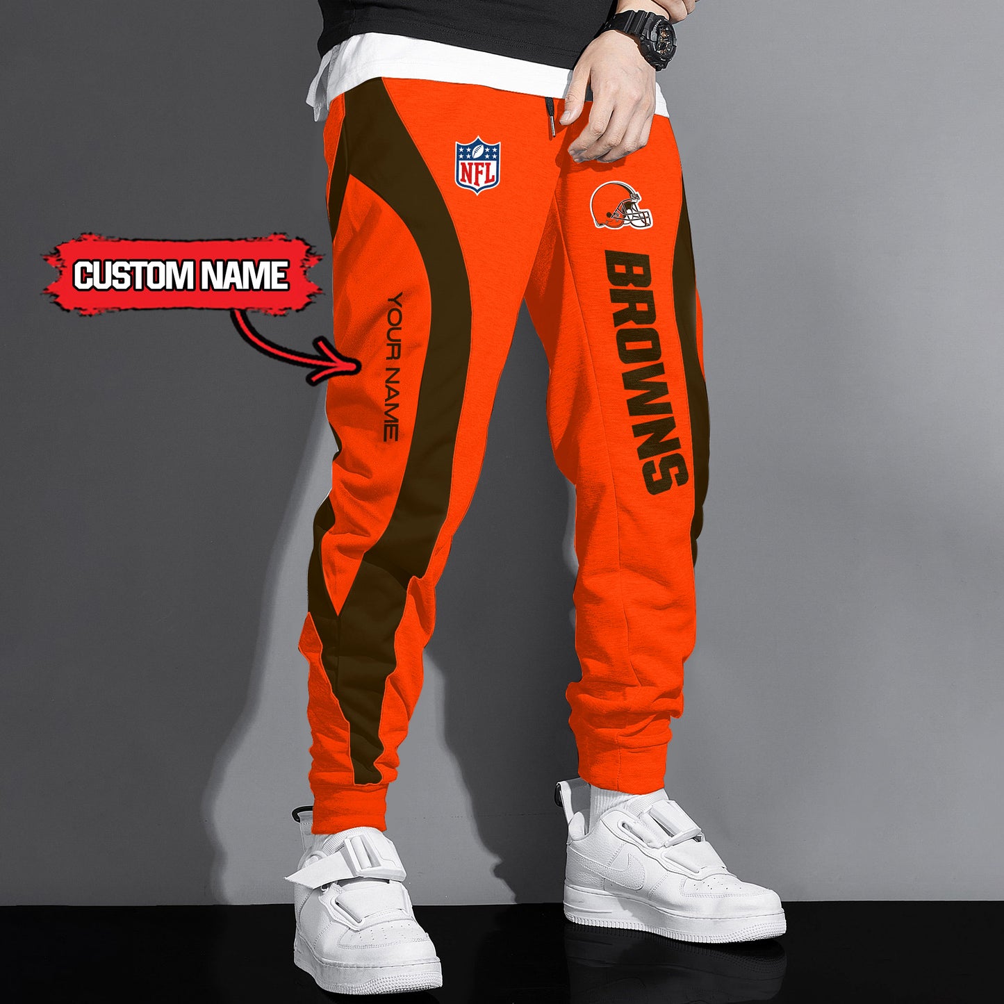 Cleveland Browns Drawstring Joggers AZBTJG000032