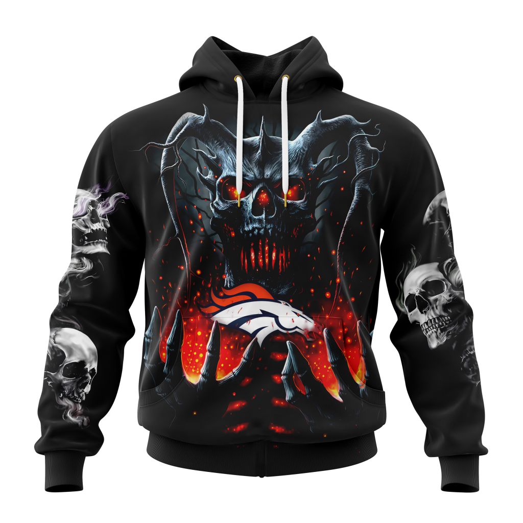 Denver Broncos All Over Printed T-shirt Sweatshirt Hoodie AZCHD769