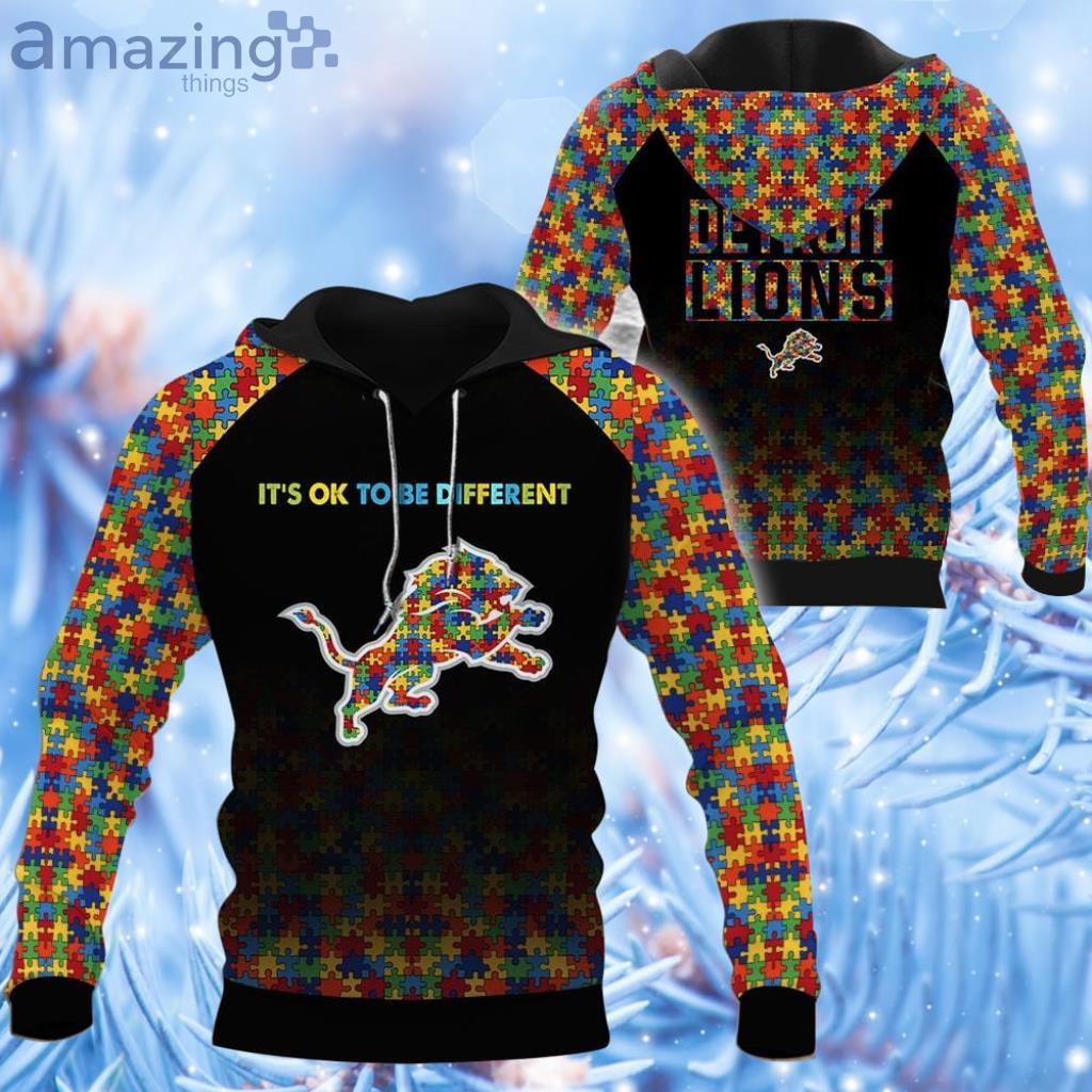 Detroit Lions All Over Printed T-shirt Sweatshirt Hoodie AZCHD610