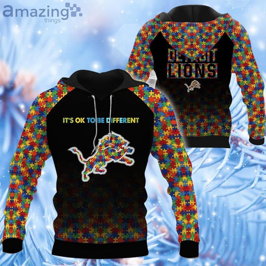Detroit Lions All Over Printed T-shirt Sweatshirt Hoodie AZCHD610
